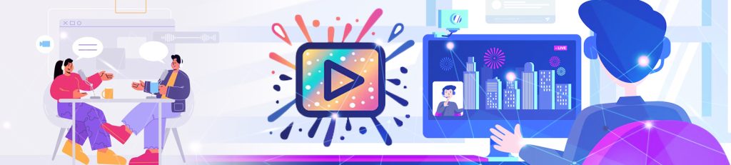 With the rapid growth of Internet technology and the increasing popularity of smart devices, inter-personal interaction has become more common. In contrast the live streaming via the internet has gained popularity from a large number of people since its inception because of its quality as well as its interaction and authenticity