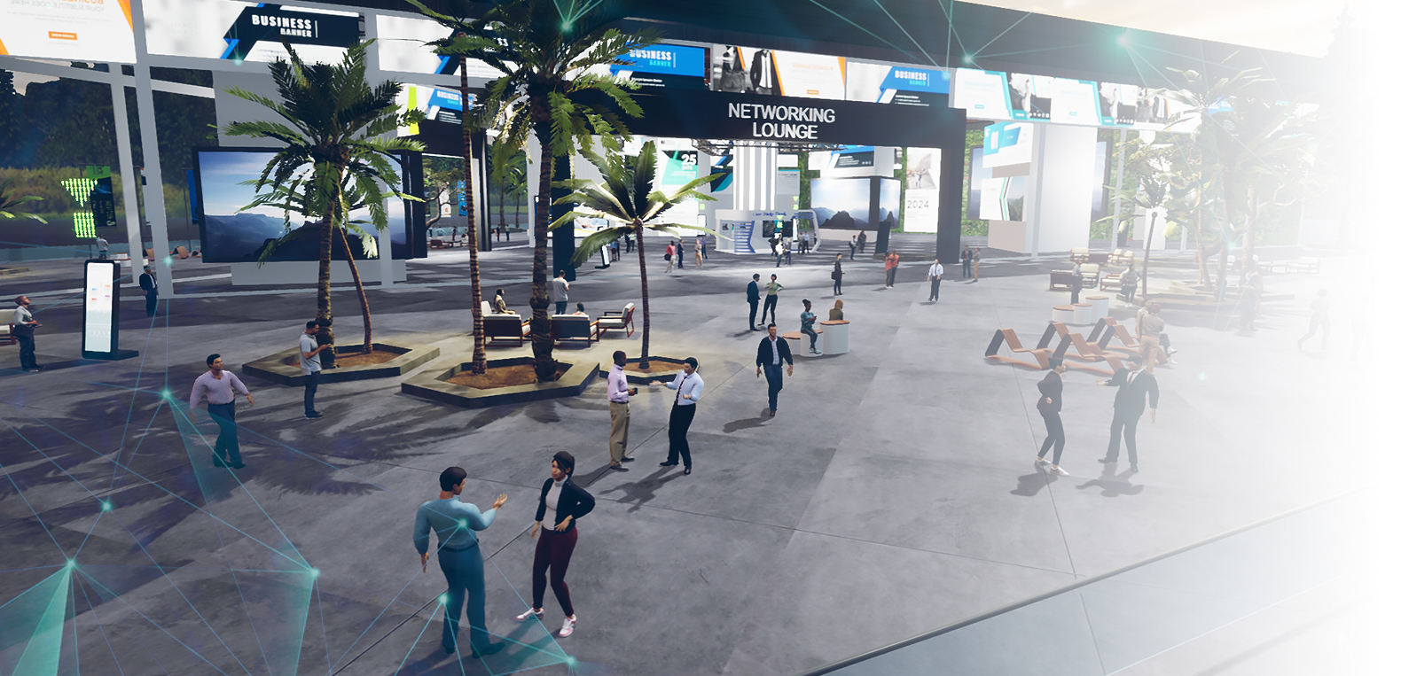 Virtual Event Platform (2D-3D VEP) in Avianet
